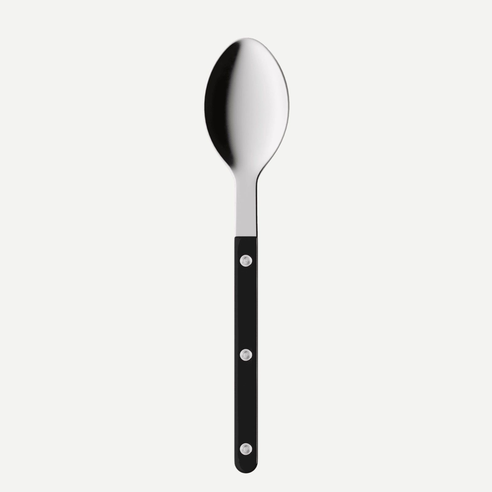 Bistrot Uni, Noir - Cuillère à soupe