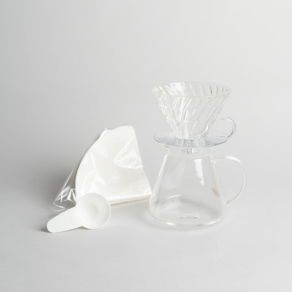 Hario - SIMPLY V60 Glass Brewing Kit