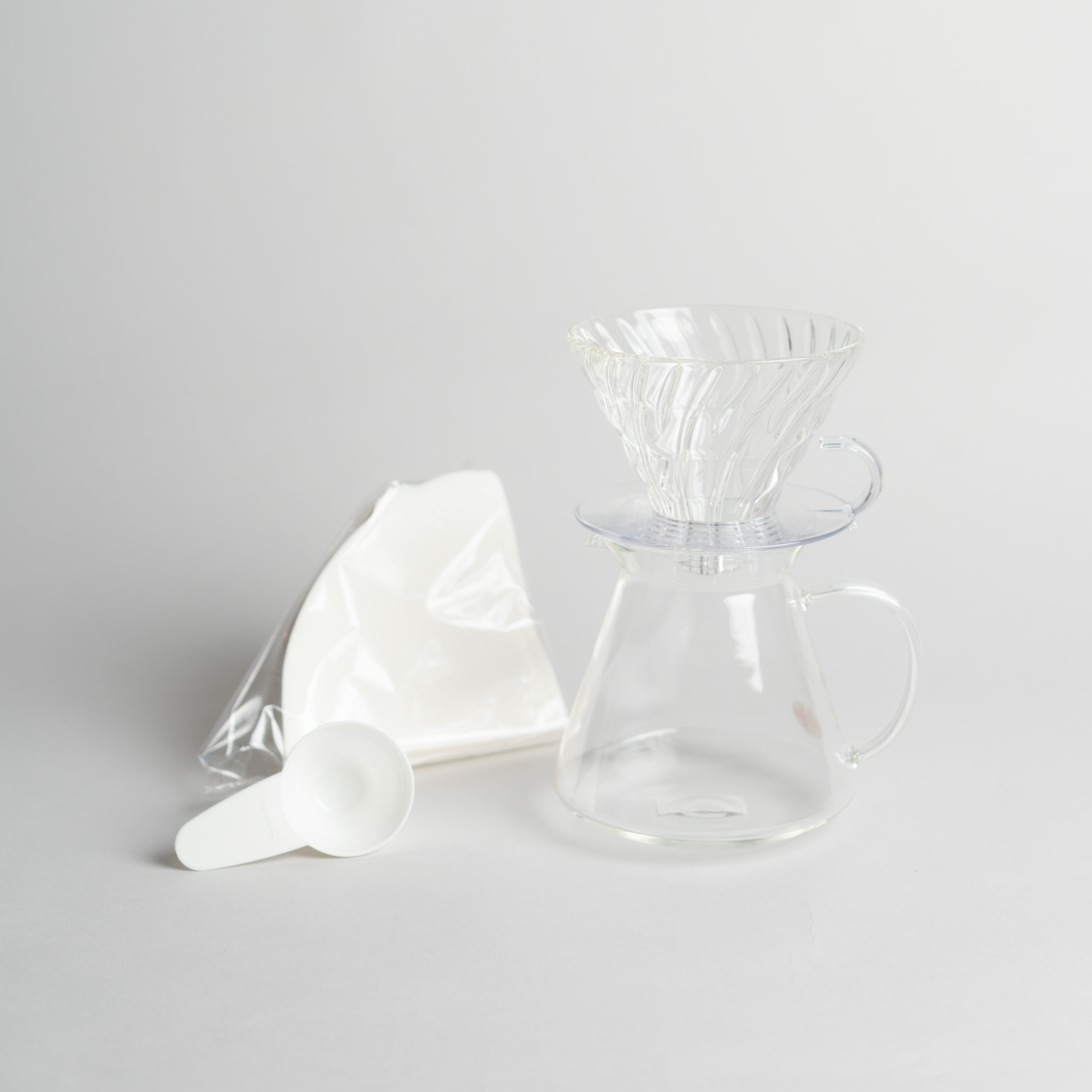 Hario - SIMPLY V60 Glass Brewing Kit