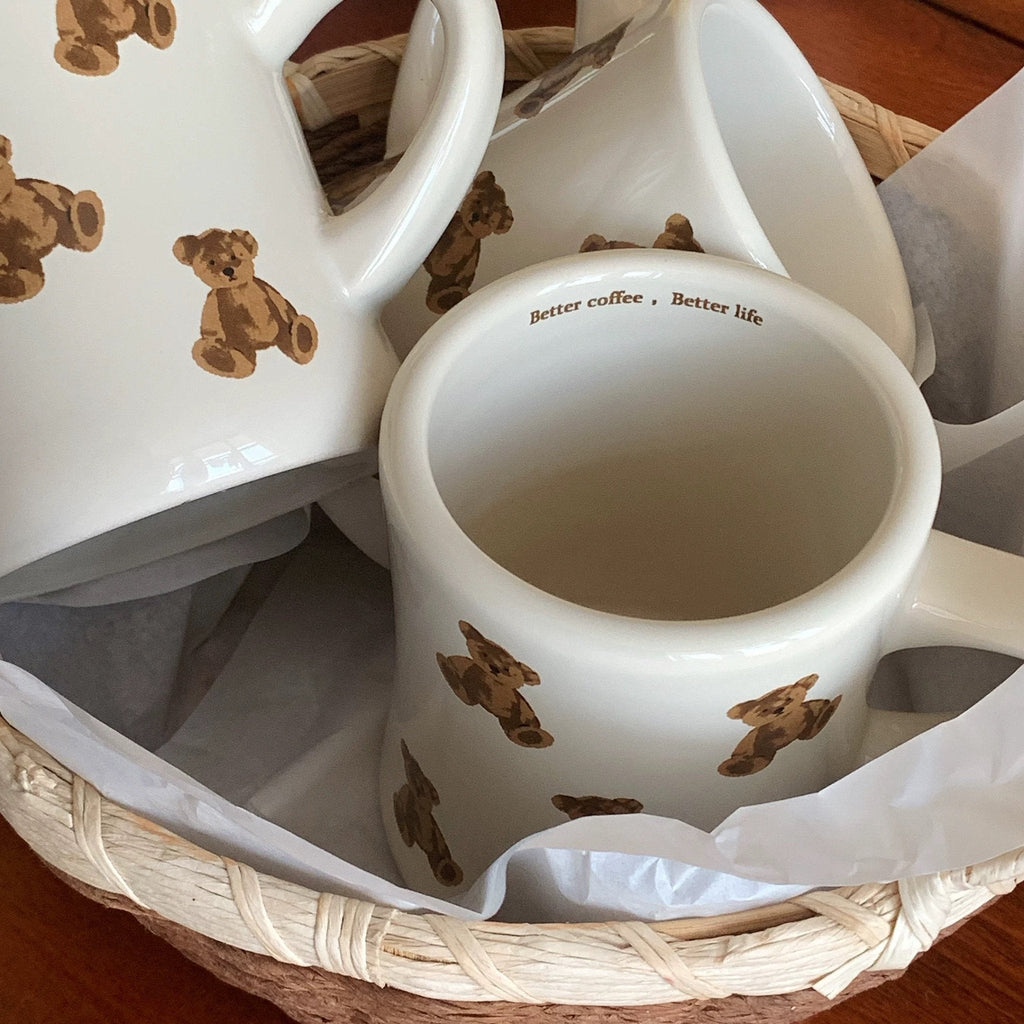 Vintage Bear Cute Mug