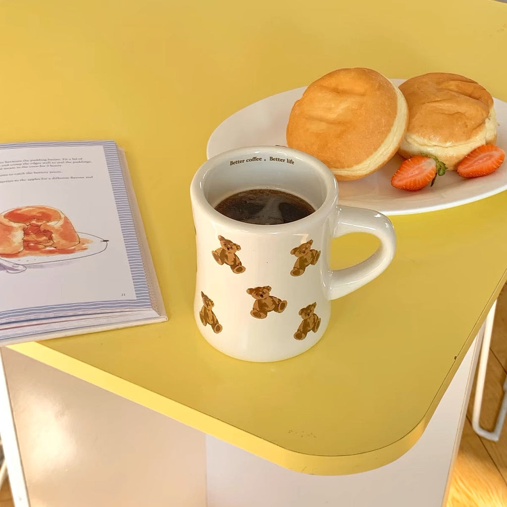 Vintage Bear Cute Mug