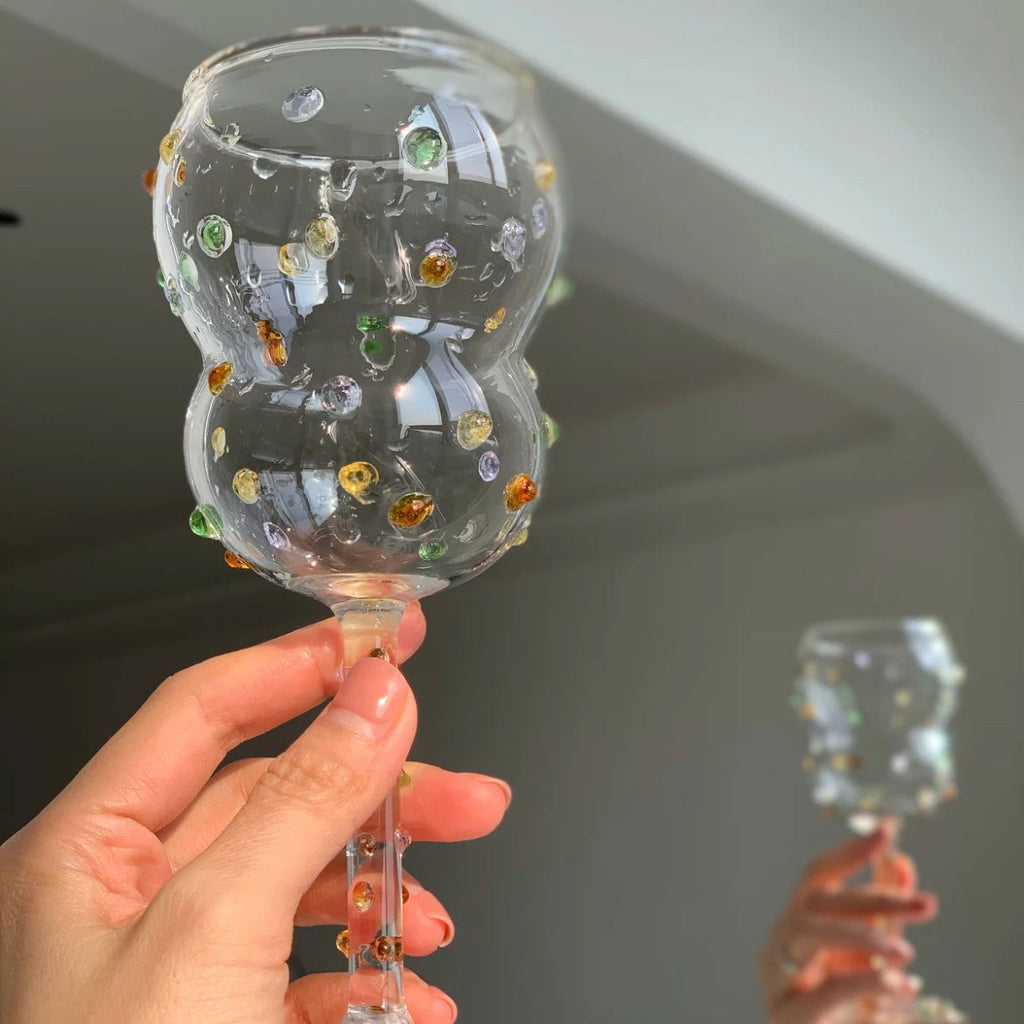 Gemstone Wine Glass
