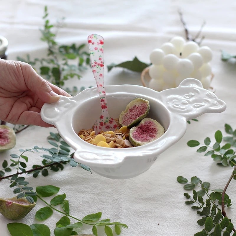 Ceramic Bear Bowl