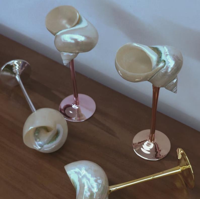 Shell Wine Glass