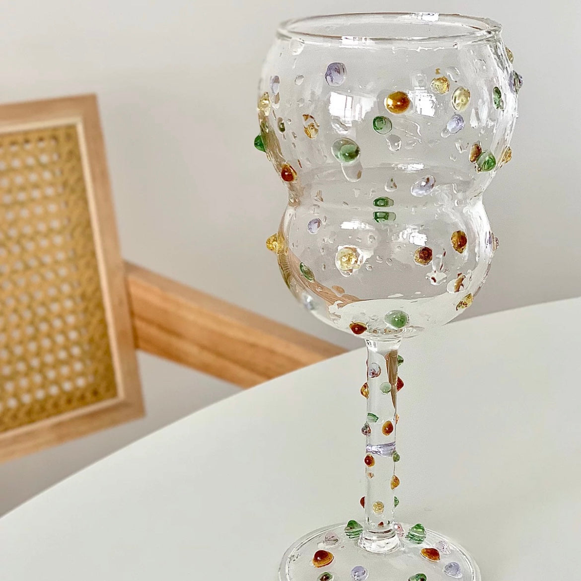 Gemstone Wine Glass