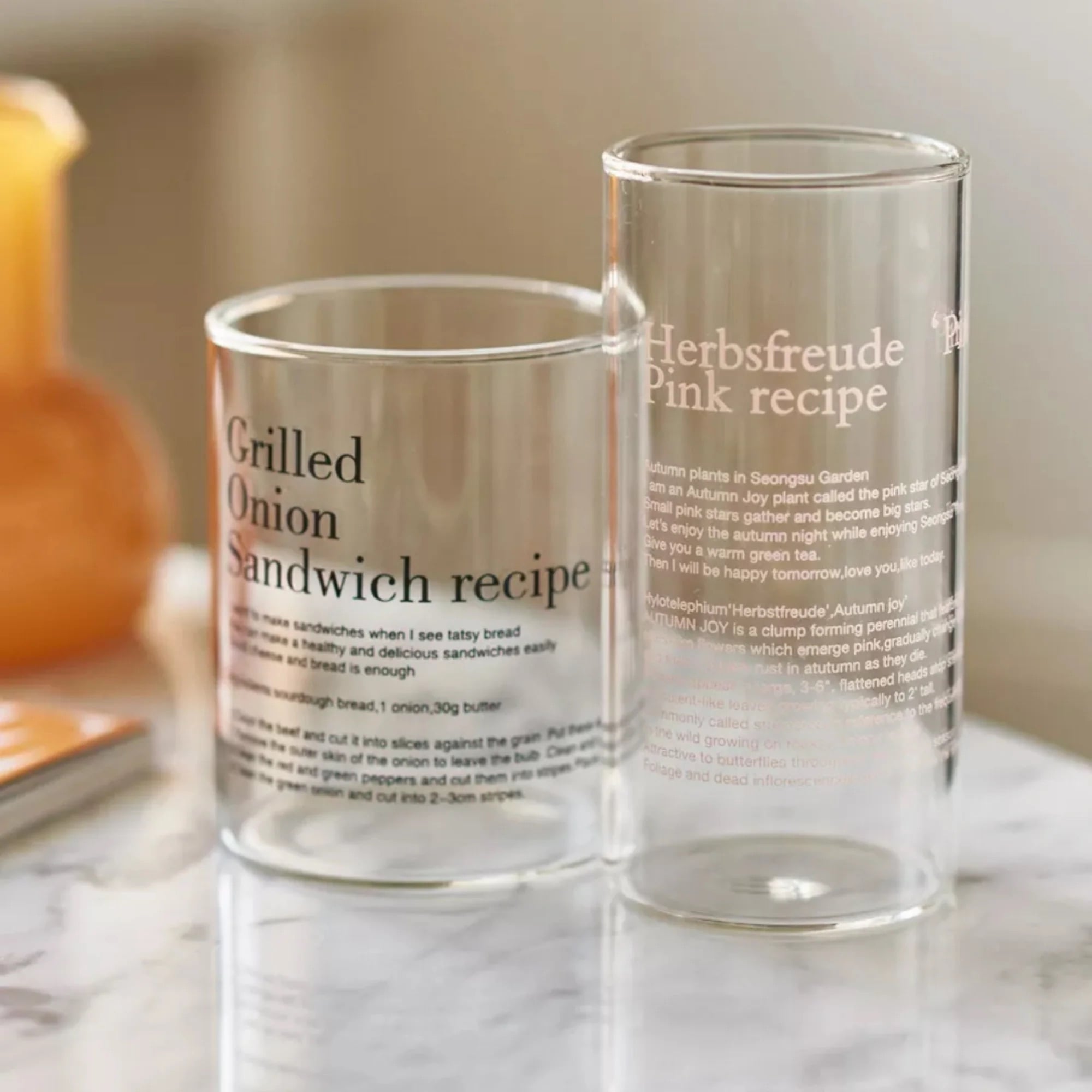 Korean Tumbler Glass