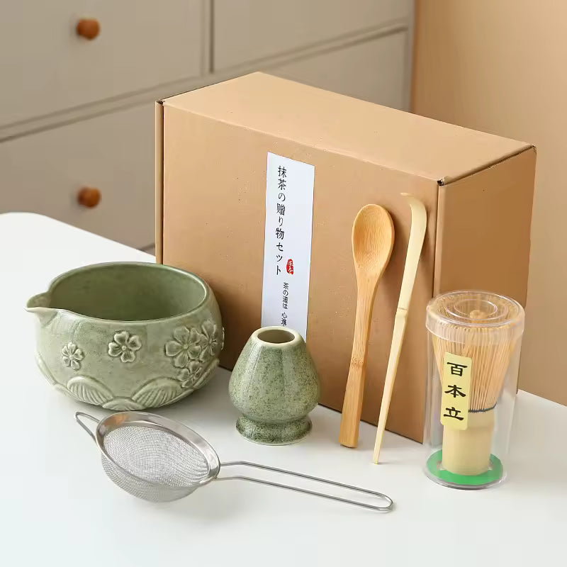 Japanese Matcha Tea Set 6-Piece