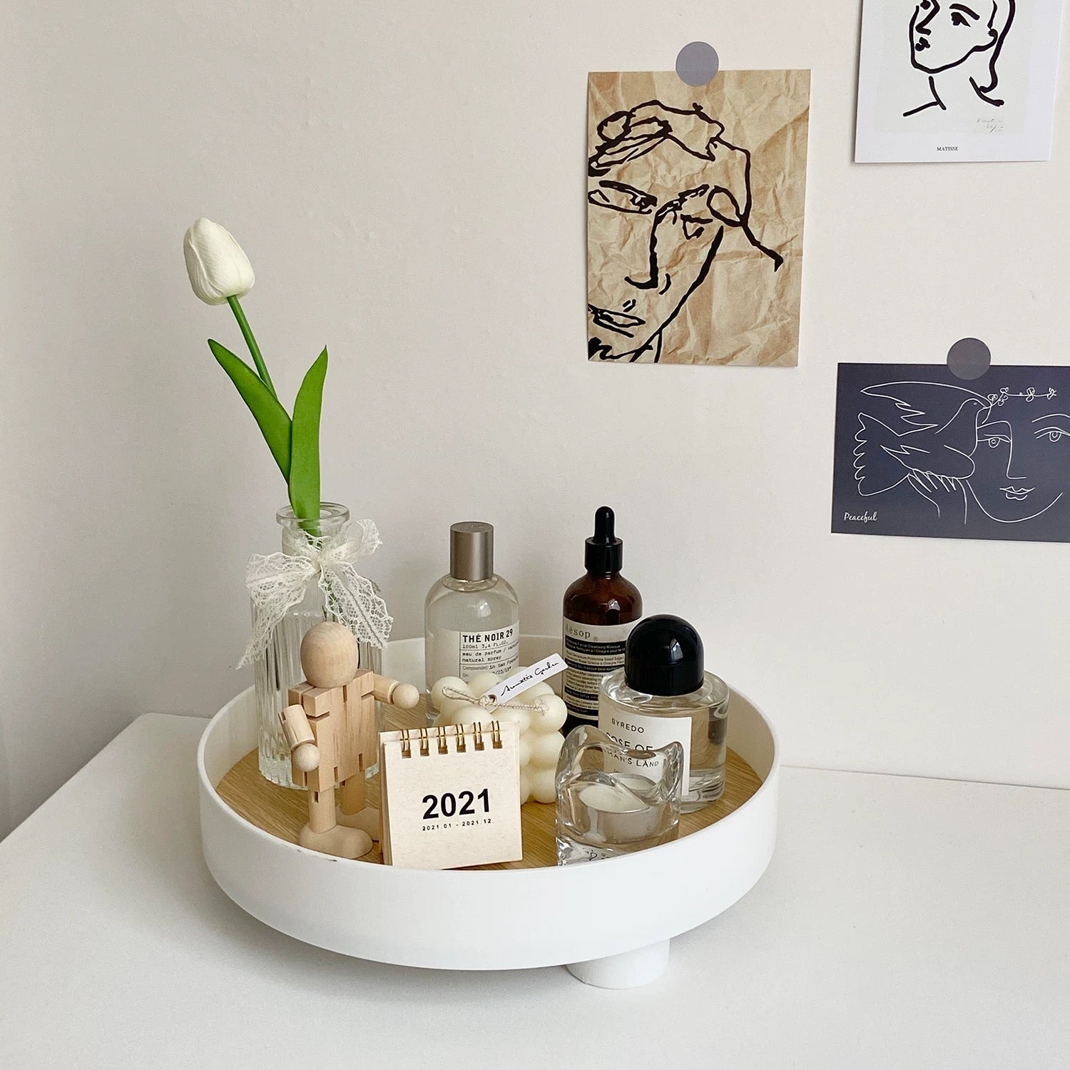 Danish Platform Storage Tray
