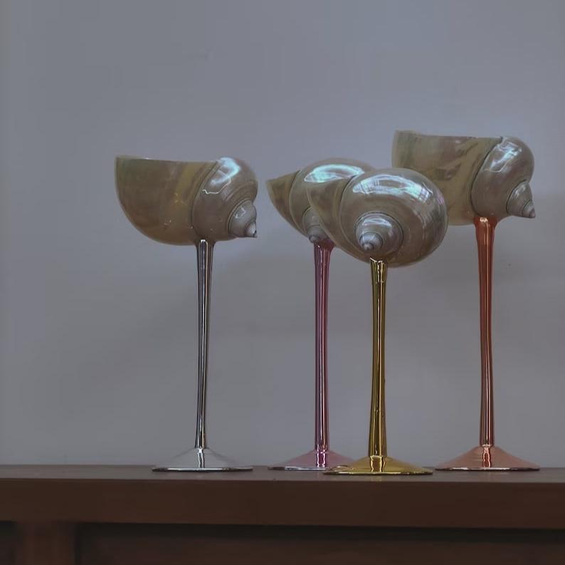 Shell Wine Glass