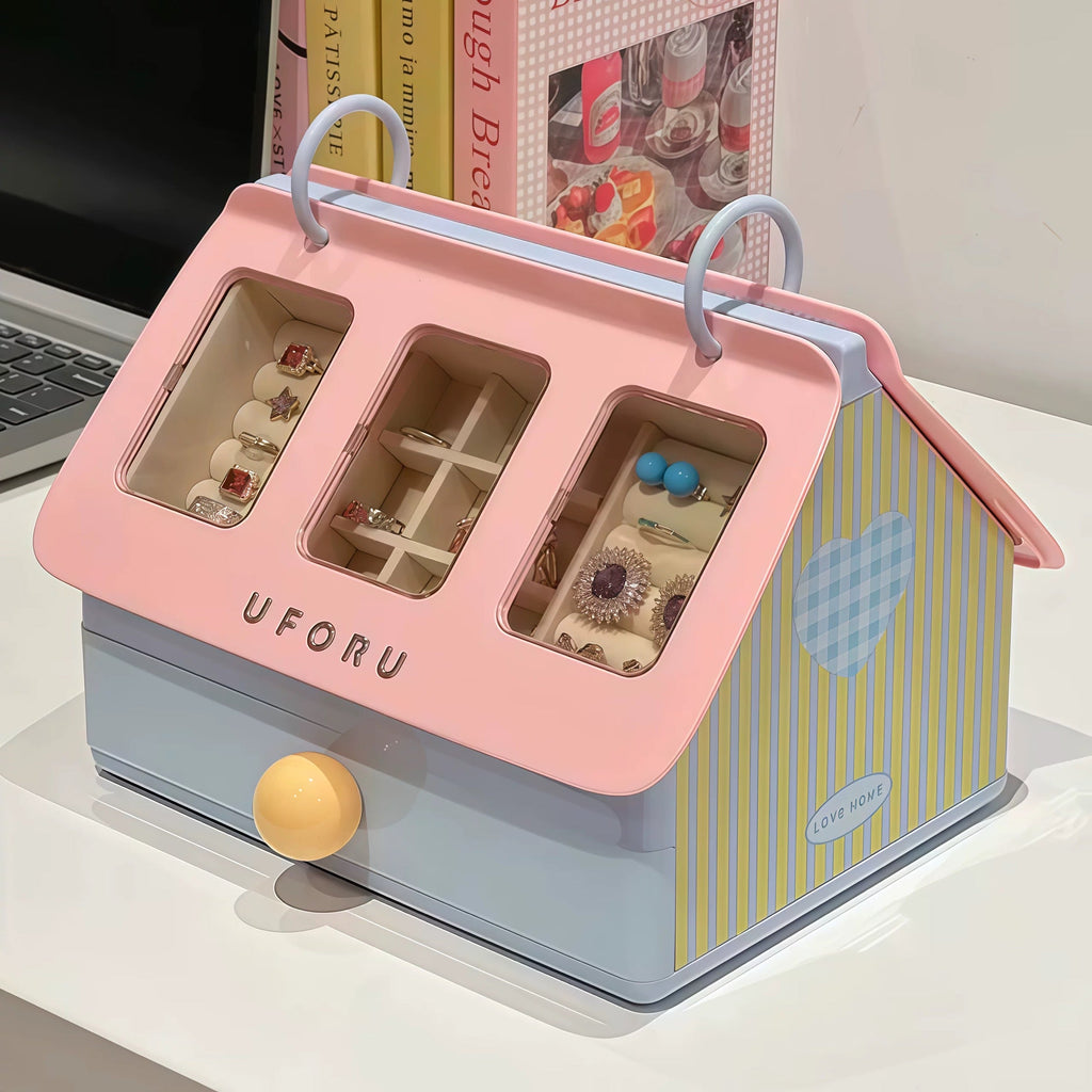 House-Shaped Jewelry Organizer