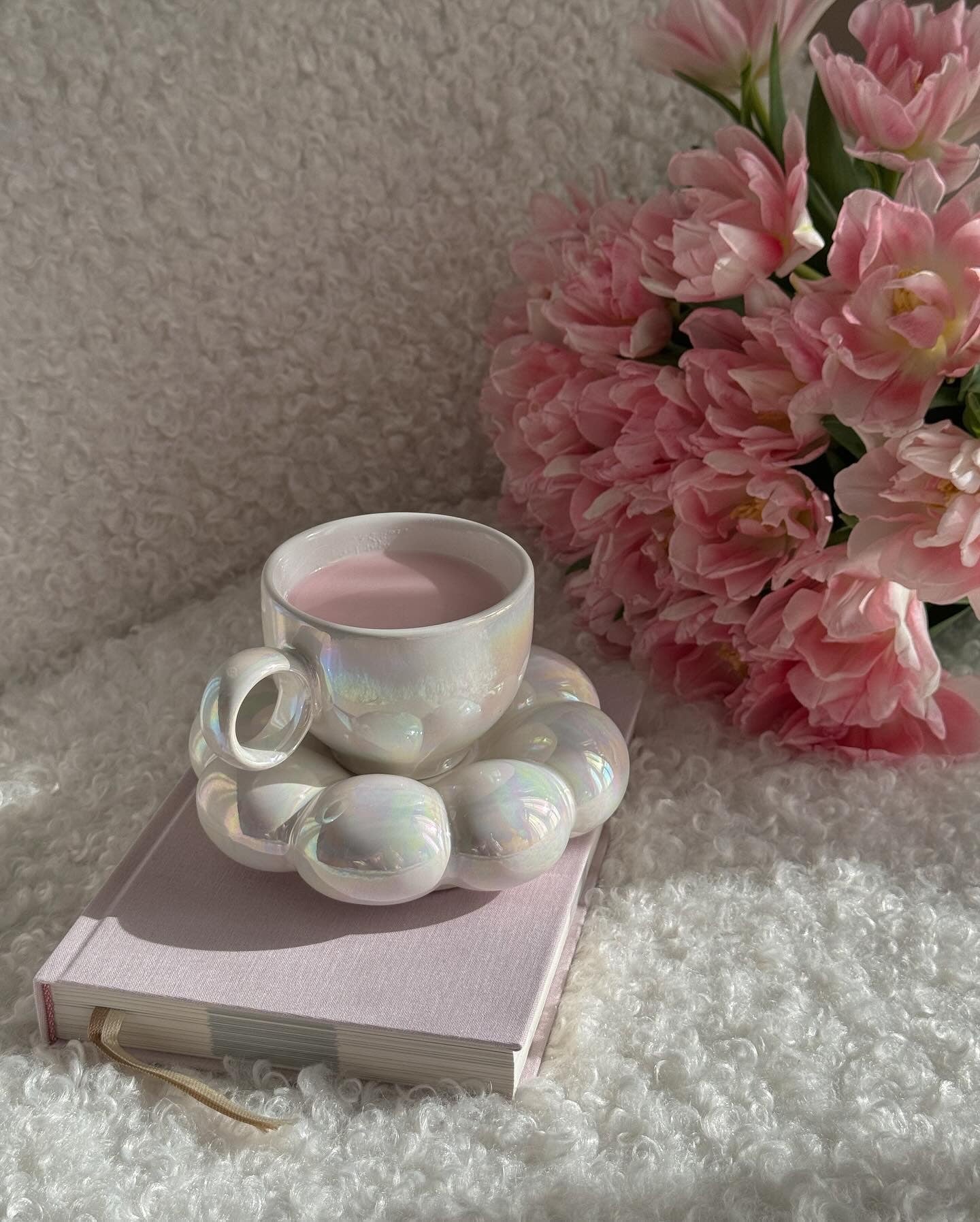 Yellow Bubble Mug Set