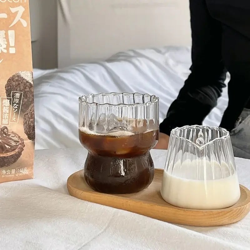 Wavy Glass Cup